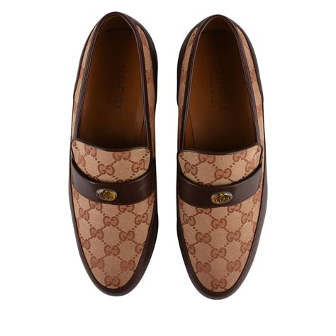 gucci loafers with gucci logo|Gucci loafers for men.